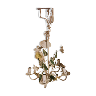 Vintage floral chandelier