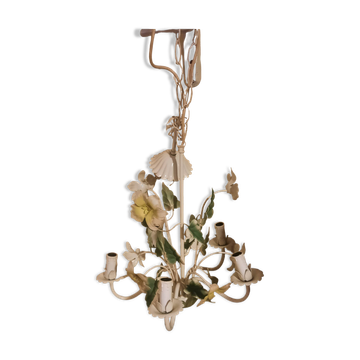 Vintage floral chandelier