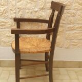 Directory straw armchair