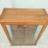 Vintage walnut showcase