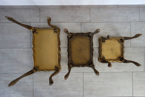 Tables gigogne style vénitienne