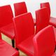 Set of 8 Liz chairs, Poltrona Frau
