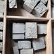 Printing cabinet 16 drawers with these lead letters