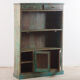 Armoire bibliothèque ouverte en bois vintage