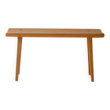 Scandinavian vintage "Visingsö" bench in birch by Carl Malmsten