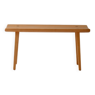 Scandinavian vintage "Visingsö" bench in birch by Carl Malmsten