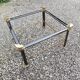 Square vintage coffee table.