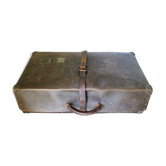 Vulcanized fiber 1910 suitcase