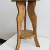 Small side table with plant holders