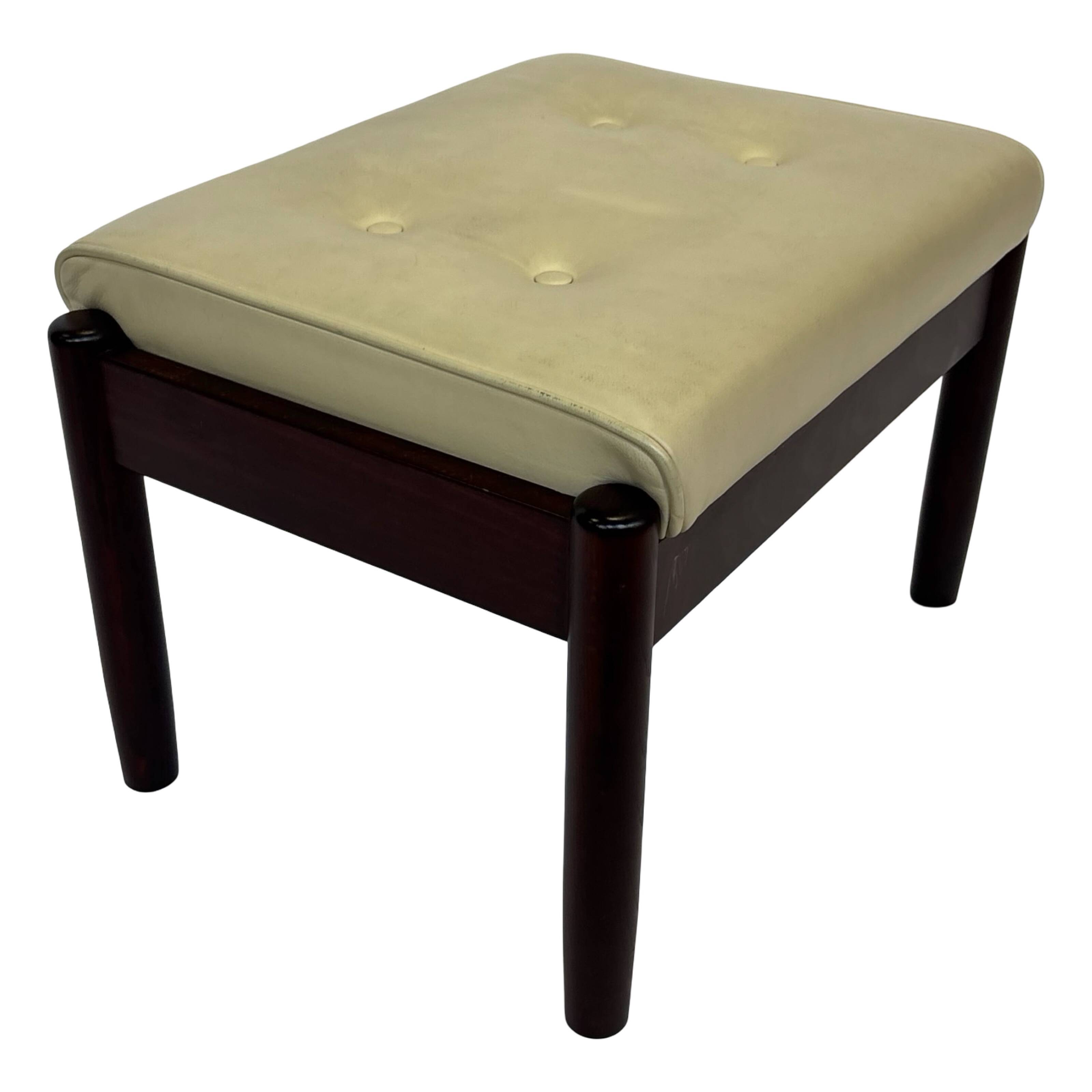 Vintage Farstrup Danish Design Footrest Footstool Ottoman