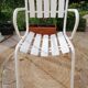 Vintage garden armchairs