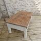 Distressed drawer coffee table, country farmhouse.