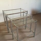 3 tables gigognes vintage