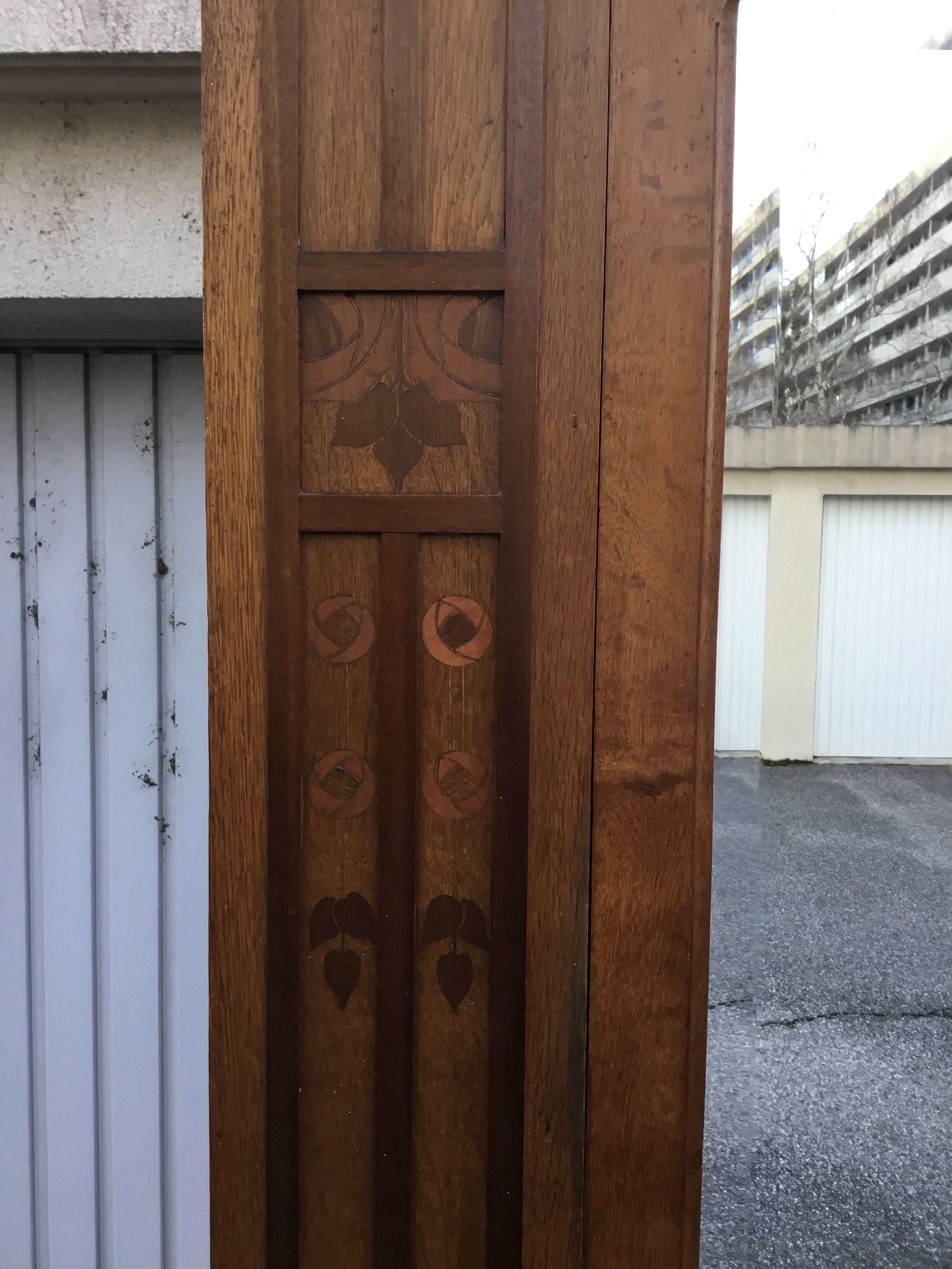 Armoire en chêne année 40