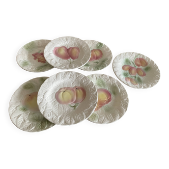 Assiettes en barbotine Salins