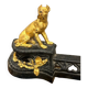 Chenet cheminée chiens XIXème