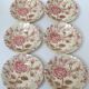 6 coupelles creuses Rose Chintz Johnson Brothers