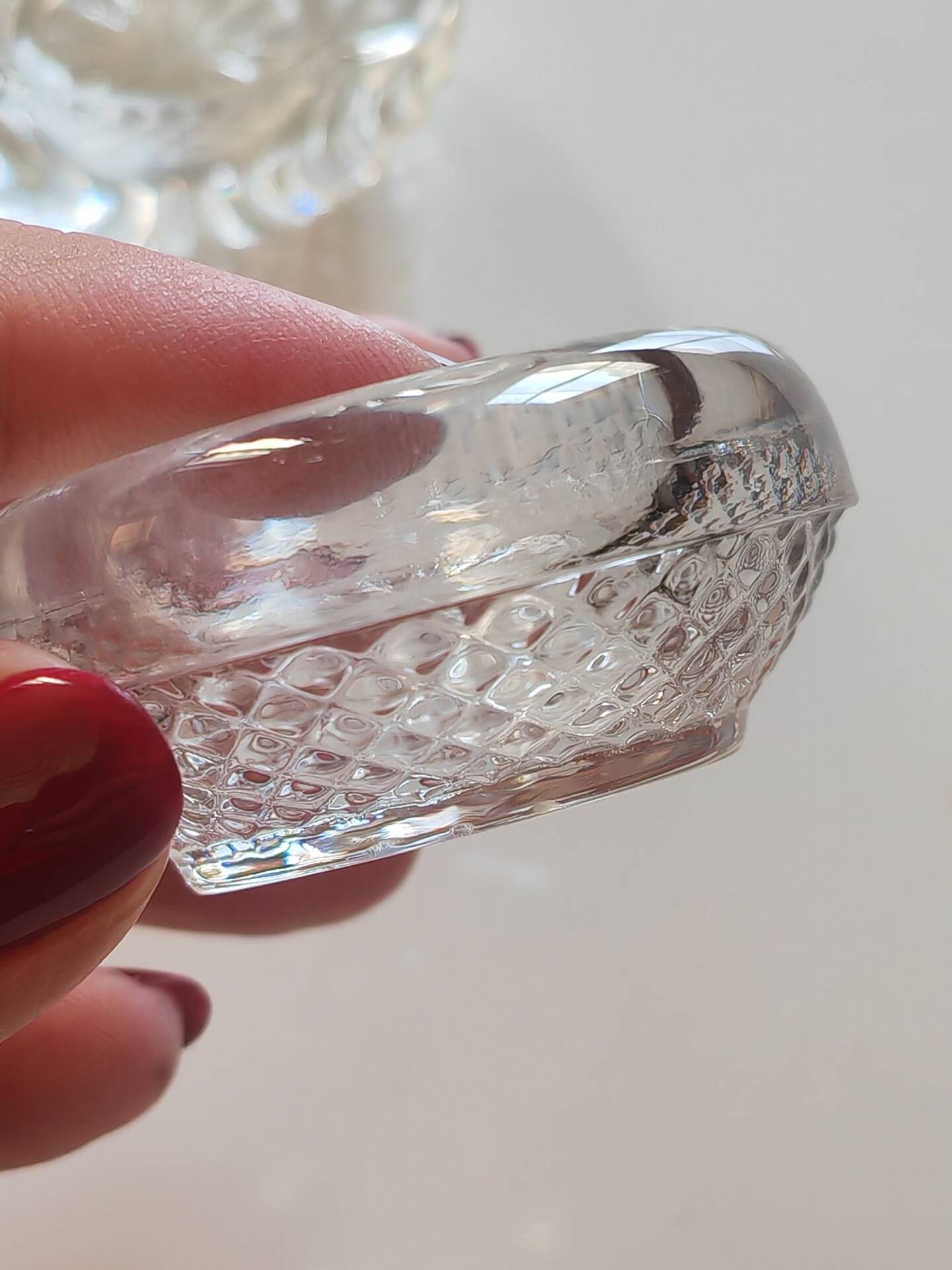 Pair of Baccarat salt cellars