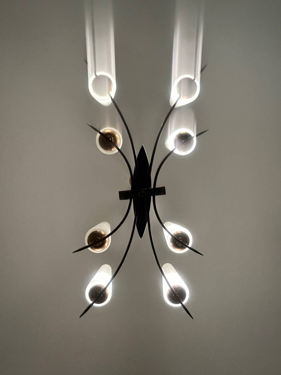 8 light chandelier