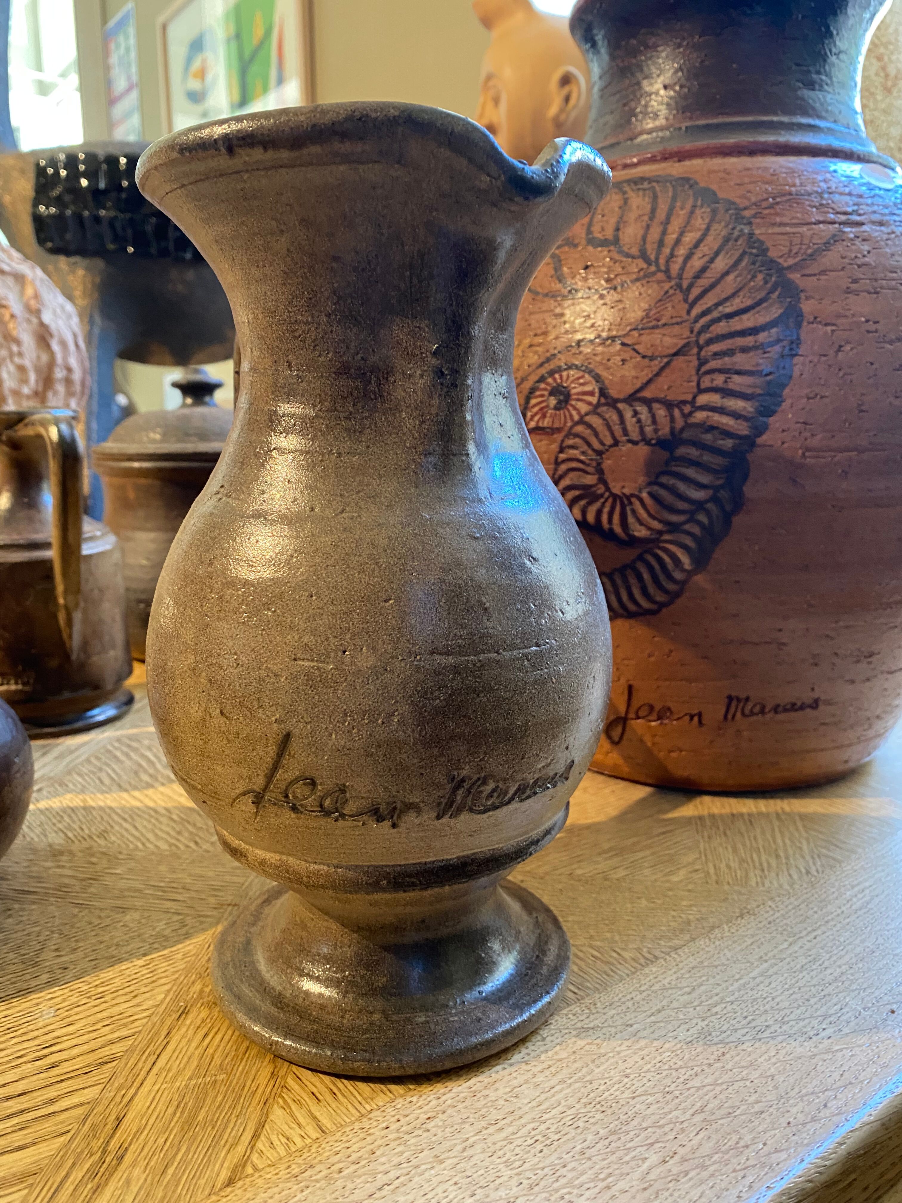 Ceramic pitcher Jean Marais