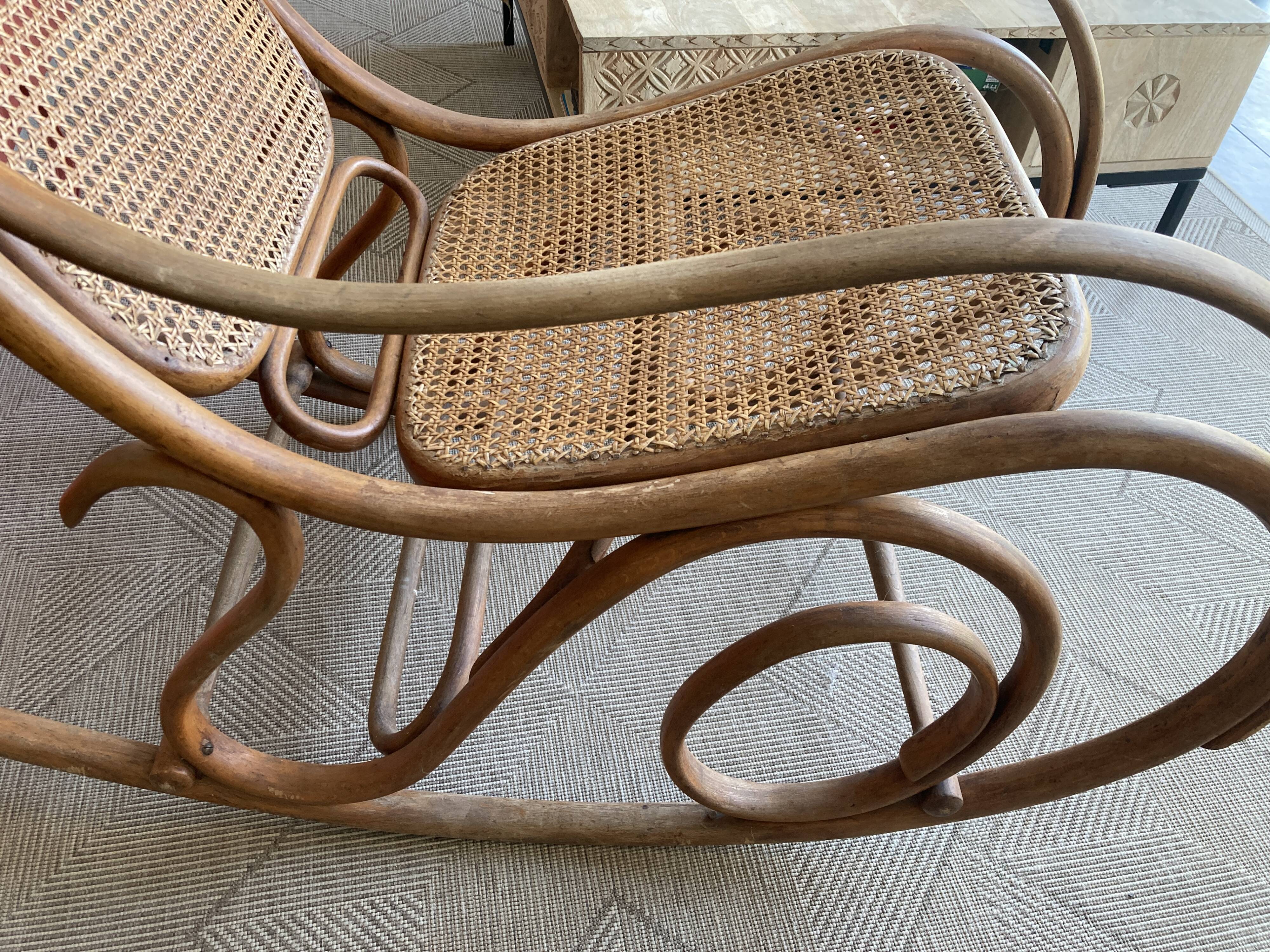 Rocking chair, bentwood
