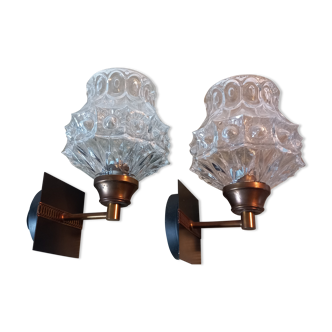 Pair of vintage wall lights