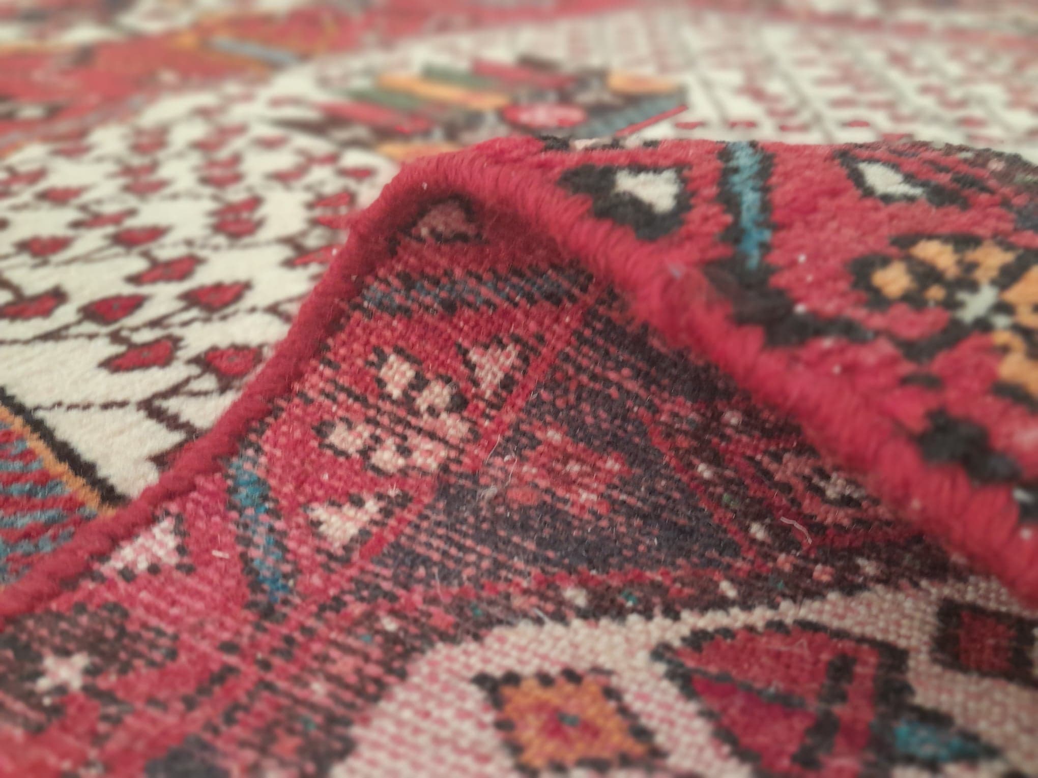 Handmade Persian rug Afshar 145x110cm