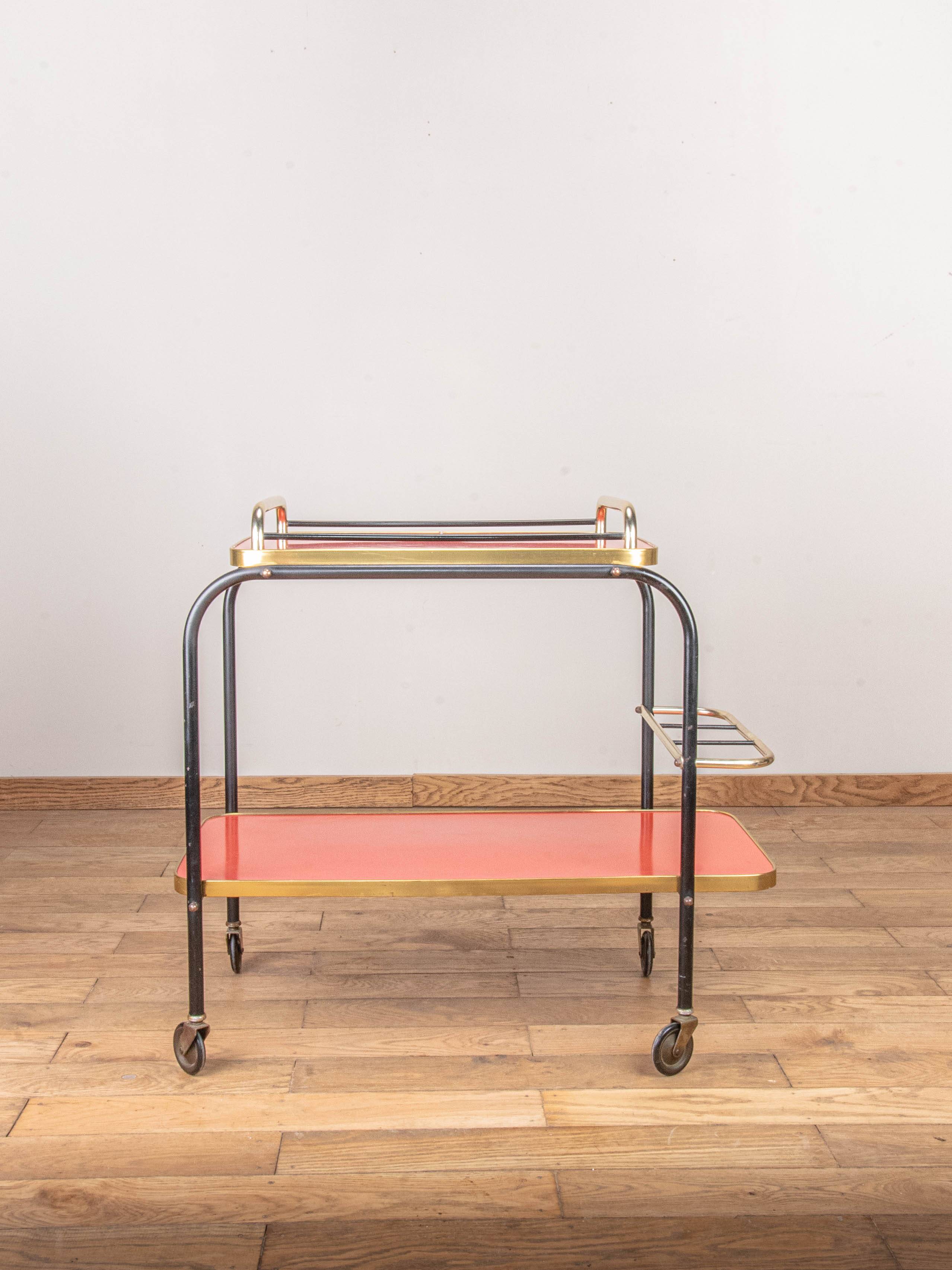 Formica serving trolley