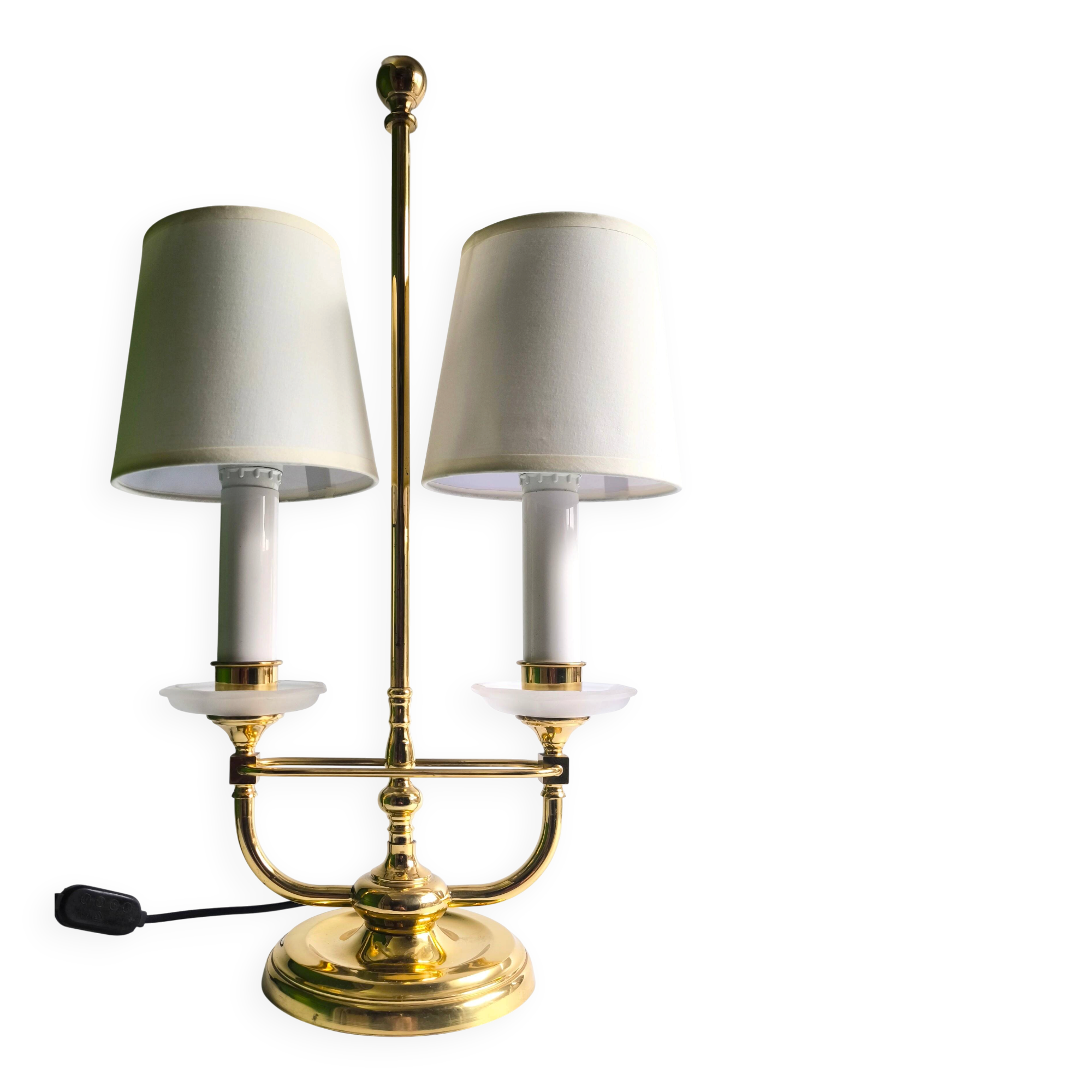 French "Bouillotte" lamp from the 1960s.