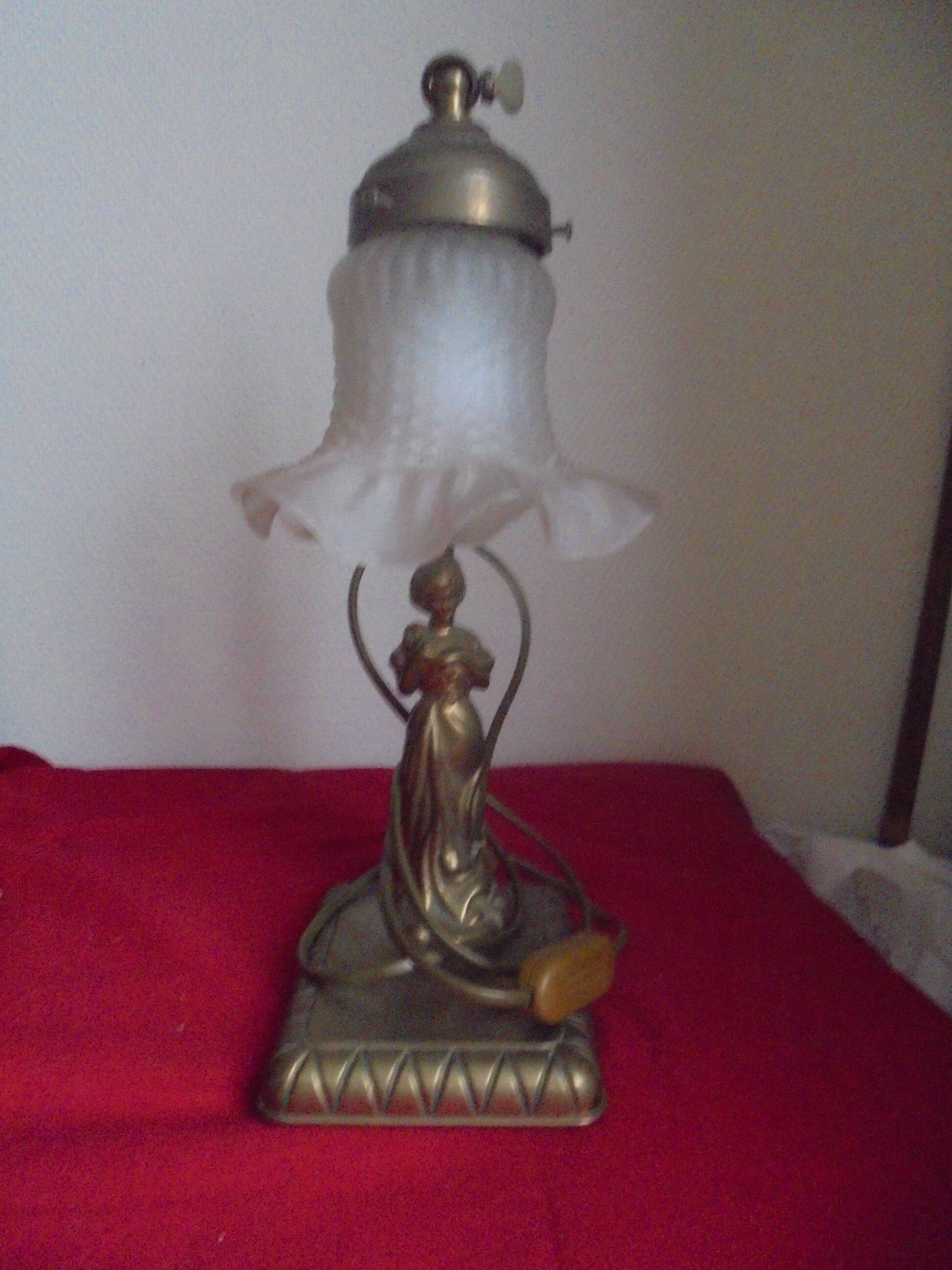 Bronze table lamp