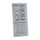 porte d'entrée vitrée en chêne