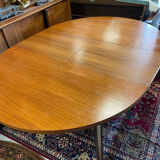 Round table extension butterfly vintage year 70