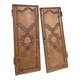 Solid oak doors of a gentleman's residence