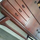 Vintage Louis van Teeffelen sideboard for Wébé, antique secretary buffet