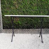 Marble tray bistro table