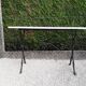 Marble tray bistro table
