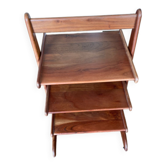 Shelf on wooden legs