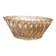 Natural fine wicker basket with a diameter of 20 cm.