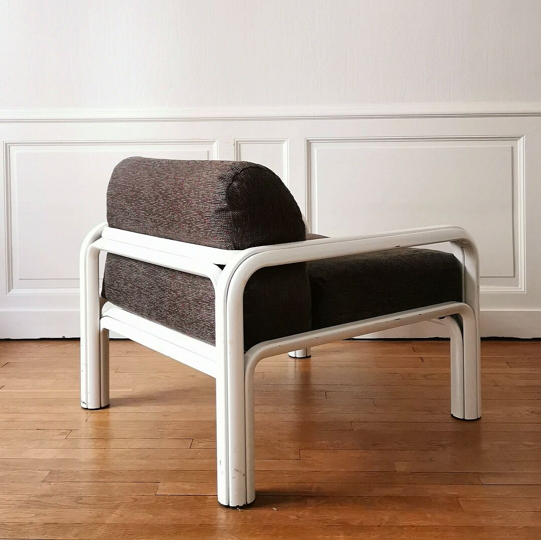 Fauteuil lounge de Gae Aulenti, Knoll, 1970