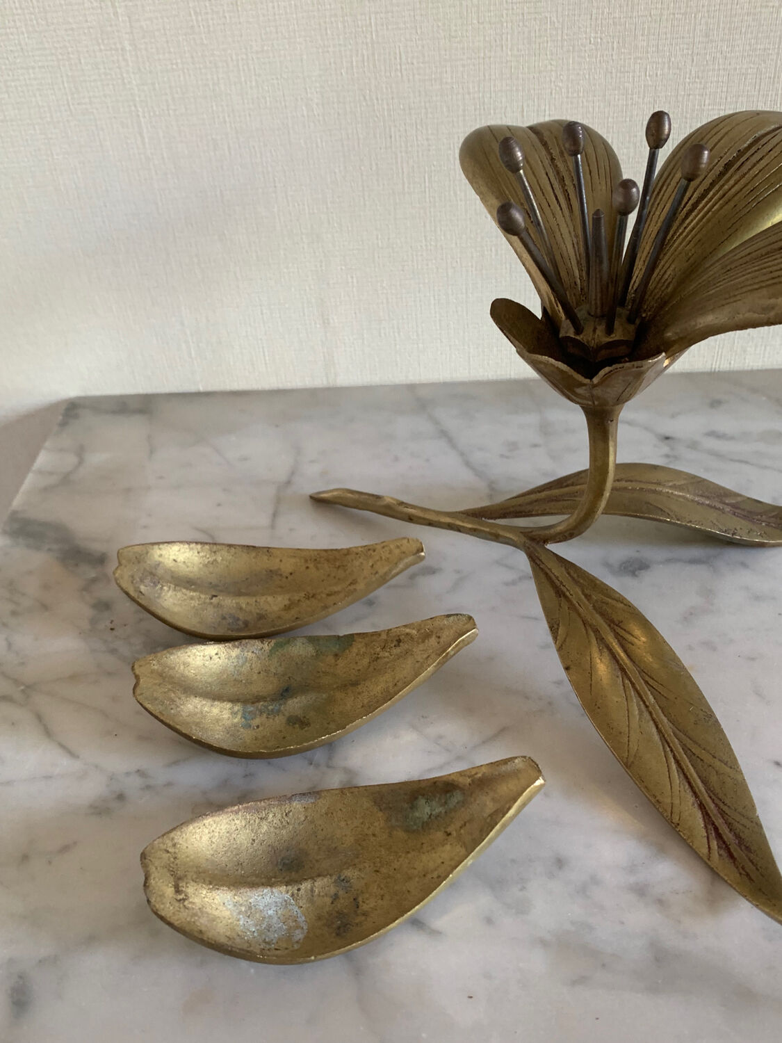 Brass ashtray