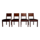 The Hague School set of 4 dining chairs by Muntendam for LOV, 1920’s