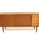 "Trento" teak sideboard, Nils Jonsson, Troeds, Sweden, 1960