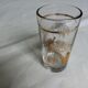6 tea glasses golden décor camel palm