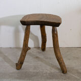 Tripod wooden stool