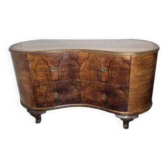 Art deco chest of drawers from the 1930s