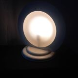 Rounded table lamp 80s