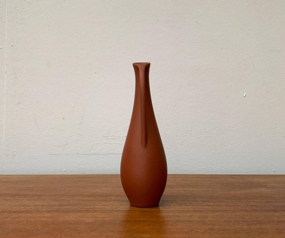 Ceramic Terra-Sigillata Carafe Vase from Mid-Century Germany, 1960s