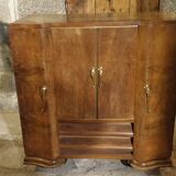 Art Deco music cabinet