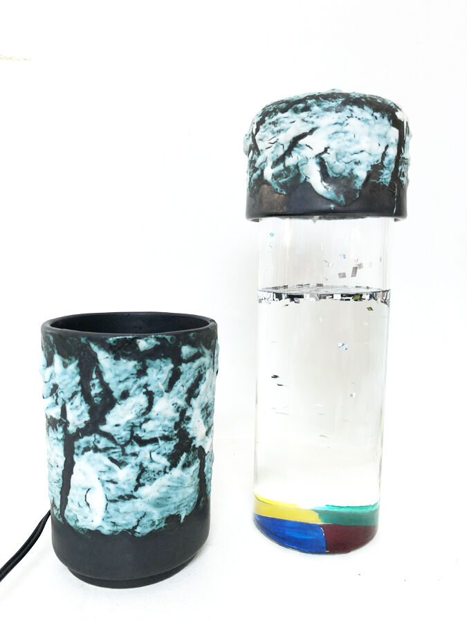 Lamp creation Luc Vallauris 1970