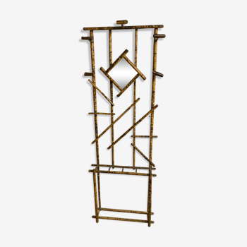 Bamboo coat rack